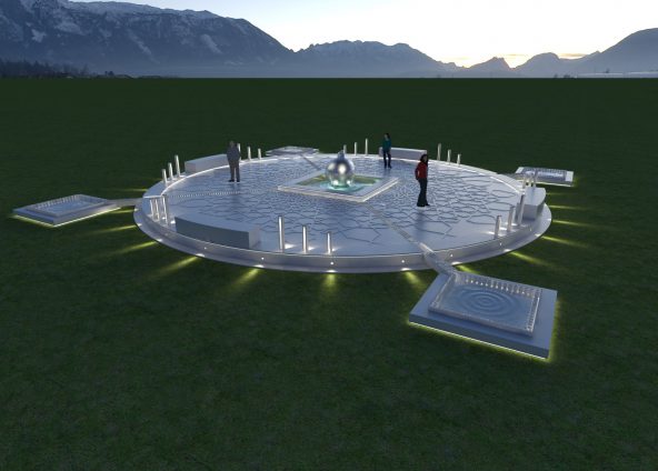 Monument Design, G.A.R., Fateh Jhang